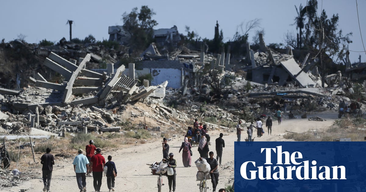 First Thing: Israel reportedly pulls back from threat to slash aid entering Gaza | US news