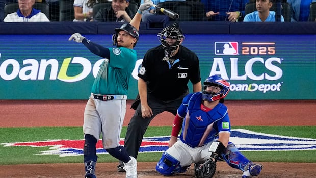 Mariners overpower Blue Jays to take 2-0 series lead in ALCS