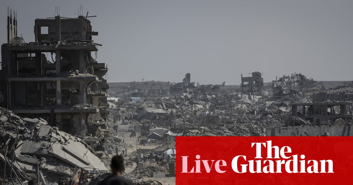 Turkish disaster relief experts to help search for bodies in Gaza – Middle East live | Gaza