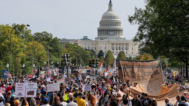 IN PHOTOS | Scenes from the 'No Kings' protests - CBC