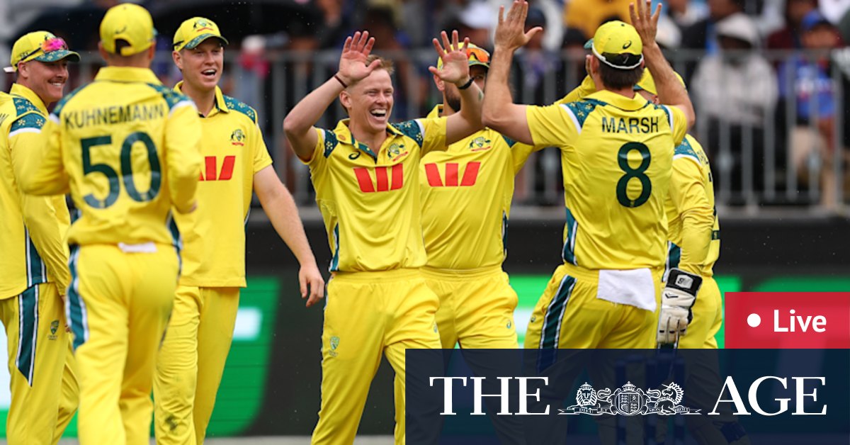 Australia v India LIVE updates, scores, results, how to watch first ODI in Perth