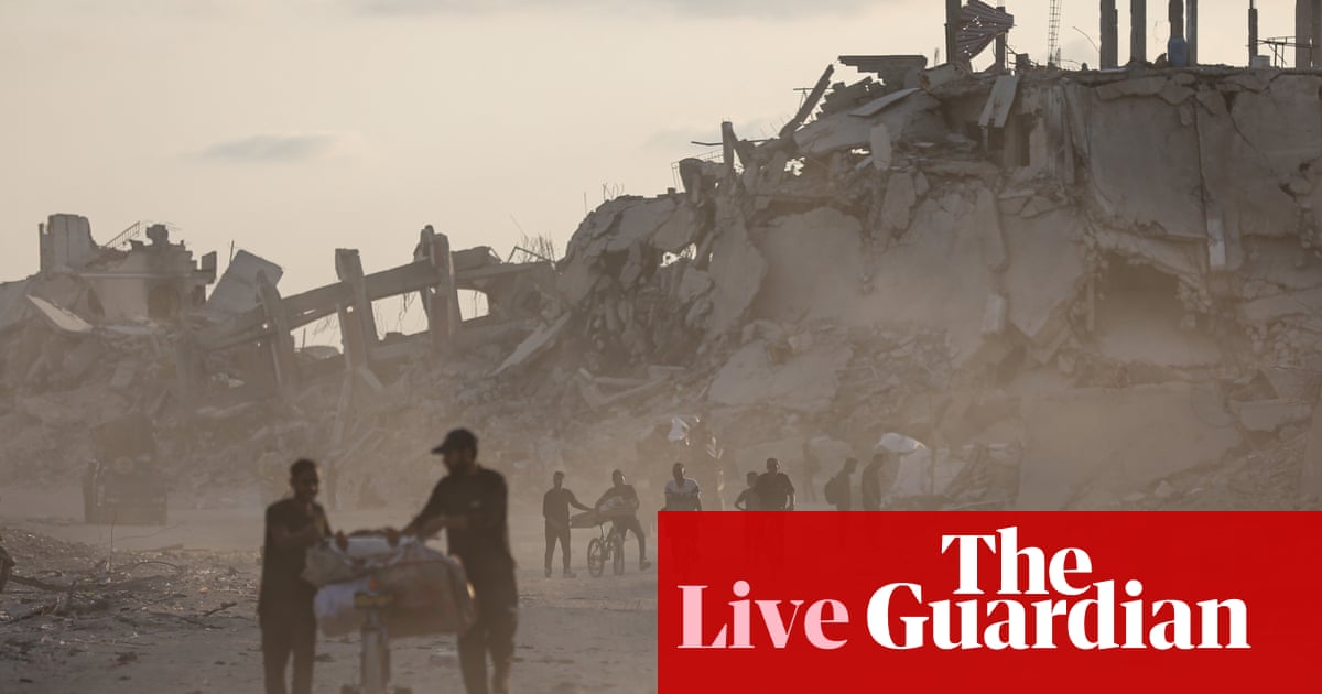 Reports of Israeli attack on Gaza amid rising tensions over ceasefire – Middle East crisis live | Israel