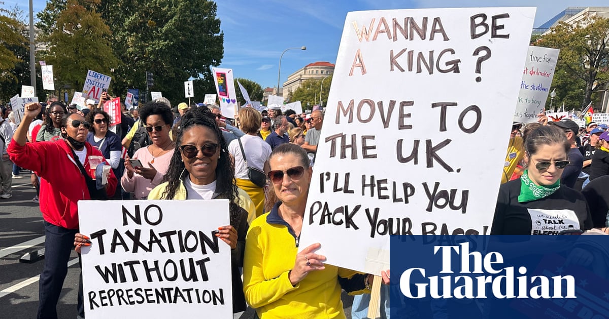 No Kings protesters on their hopes for resistance movement against Trump: ‘If we lose momentum, we lose the fight’ | Protest (US)