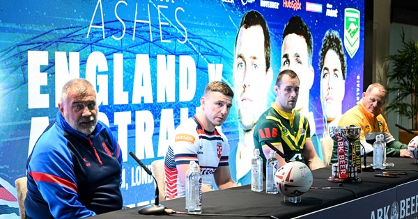 NRL 2025, The Ashes 2025, first Test, Shaun Wane, Kevin Walters, Isaah Yeo, Wembley