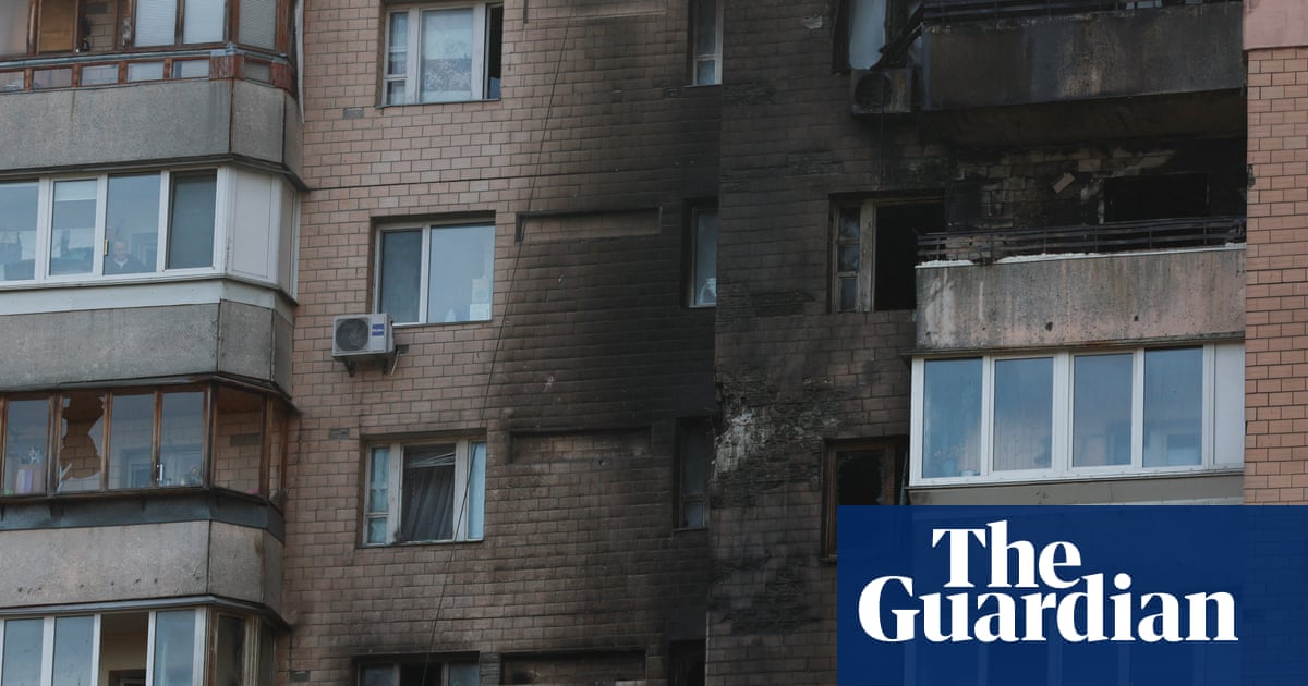 Children among six killed in Kyiv after Russian missile and drone attack | Ukraine