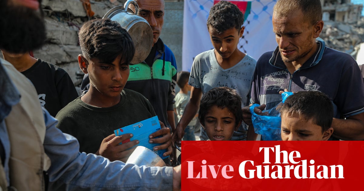 WHO says aid situation in Gaza ‘remains catastrophic’ despite ceasefire – Middle East live | World news