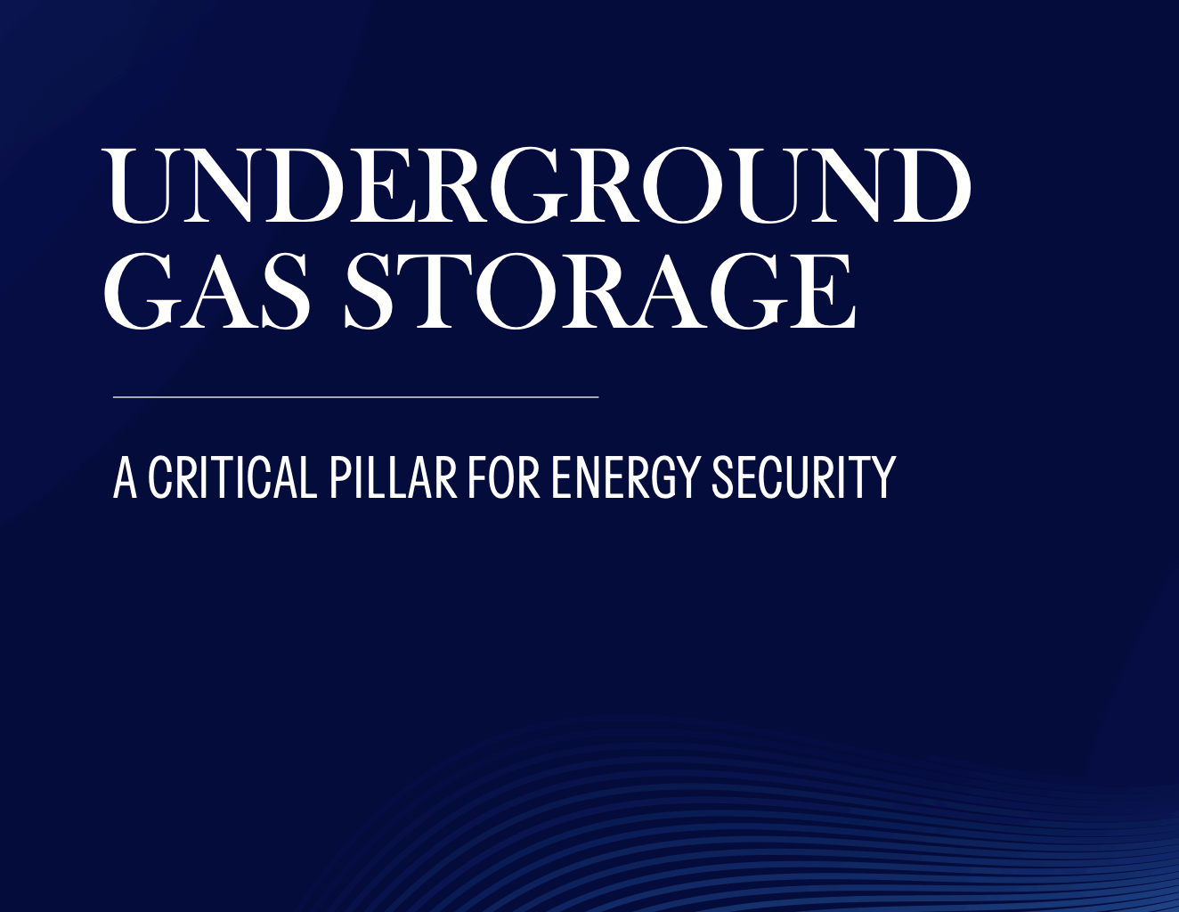 Underground Gas Storage 2025 | International Gas Union