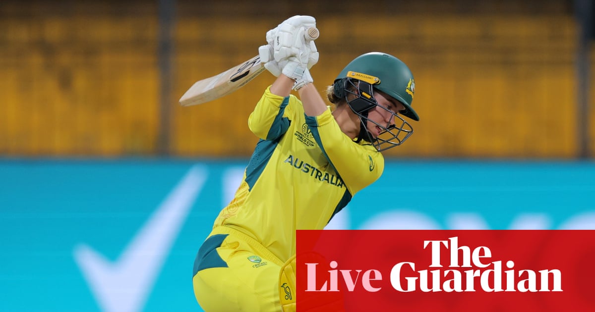 Australia chasing 98 to beat South Africa after Alana King’s seven-for: Women’s Cricket World Cup – live | Women's Cricket World Cup
