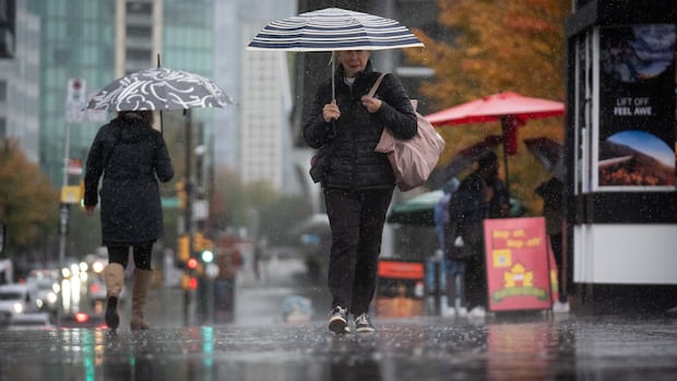 Thousands without power, ferries cancelled amid autumn storm in B.C.