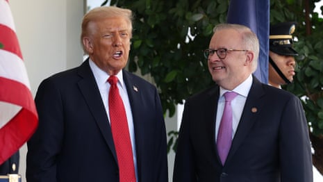 Key moments from Albanese and Trump's White House meeting – video
