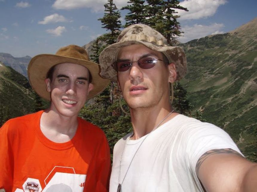 Jacob (left) and Austin Tice