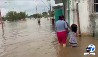 Heavy rain in Mexico sets off floods and landslides, killing at least 41