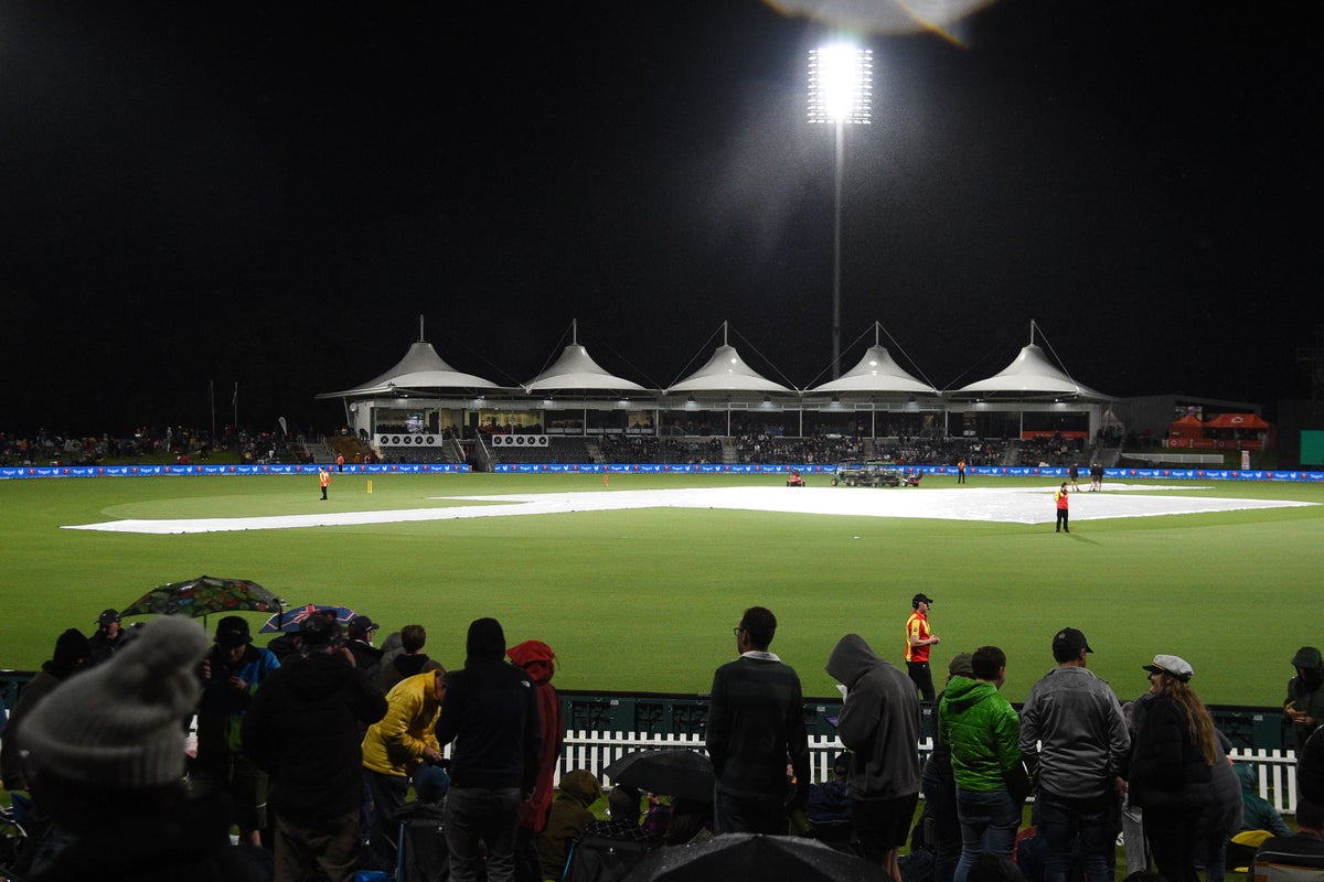 England’s opening T20 against New Zealand abandoned due to rain