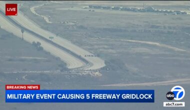 5 Freeway closure for Marines live ammunition event at Camp Pendleton causes weekend gridlock