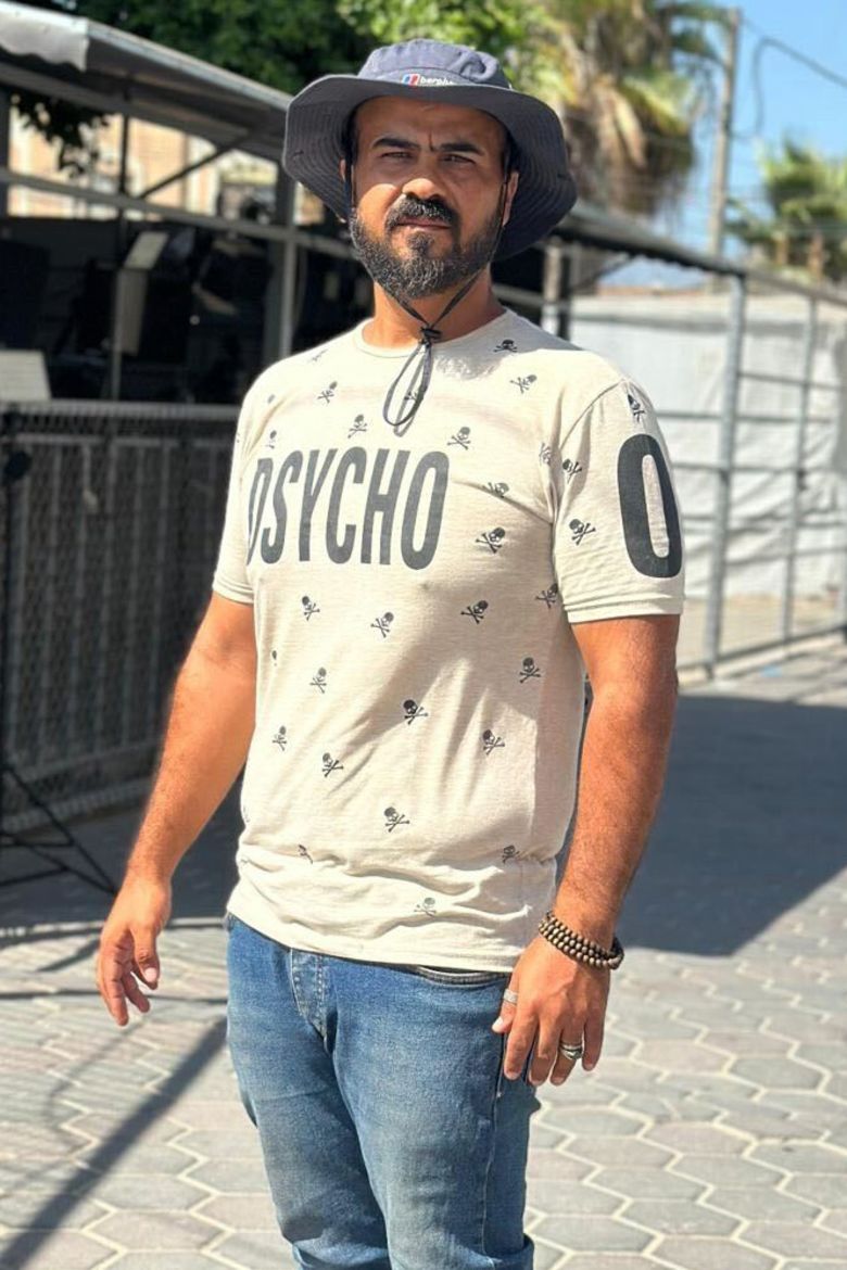 This photo was taken recently by chance by the same friend, one year and nine months into the war.