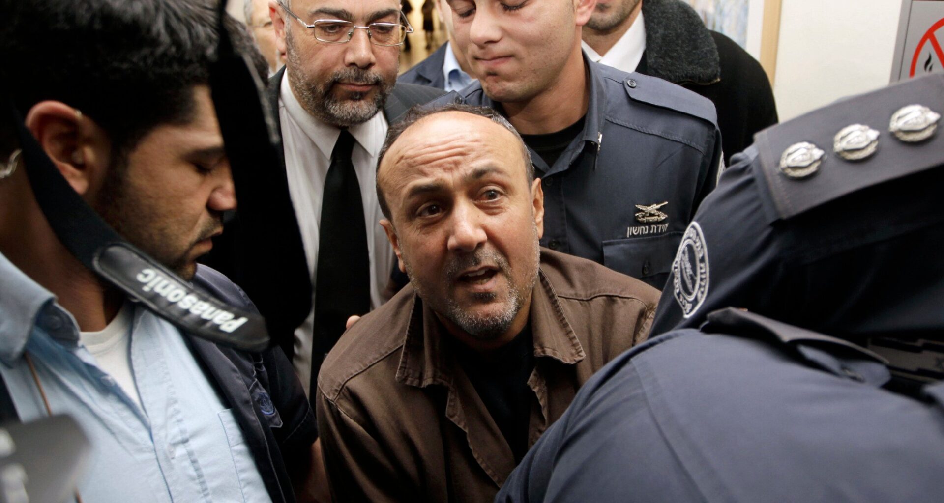 Barghouti said beaten, suffered broken ribs in jail; prison officials reject claim