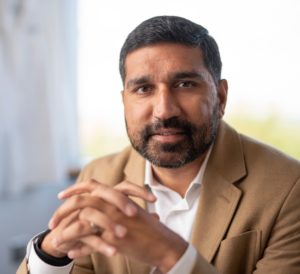 Sachin Patel, MD, PhD, the chair and the Lizzie Gilman Professor of Psychiatry and Behavioral Sciences.