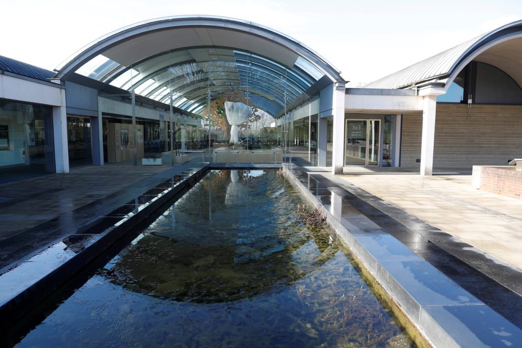Kew Millennium Seed Bank is seen at Kew Botanical Gardnes in Wakehurst