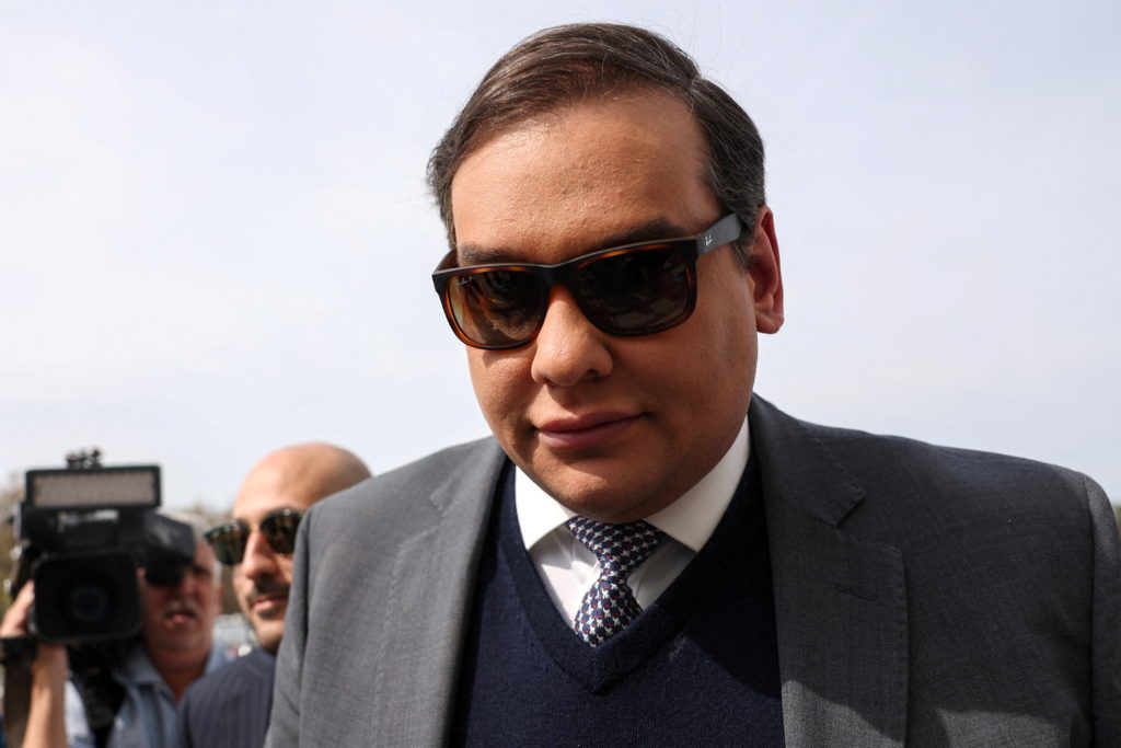 George Santos corruption trial at the Central Islip Federal Courthouse