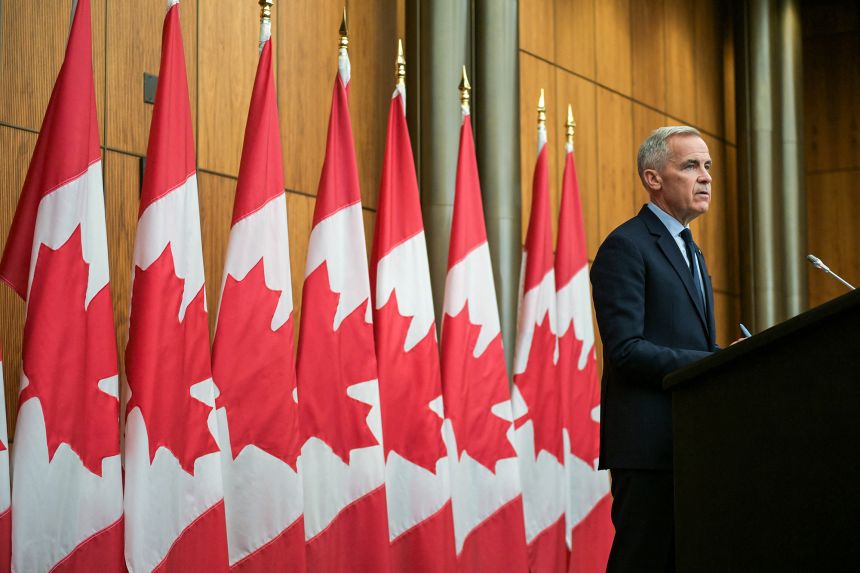 Canada's Prime Minister Mark Carney last met face-to-face with President Donald Trump at the G7 meeting in August.