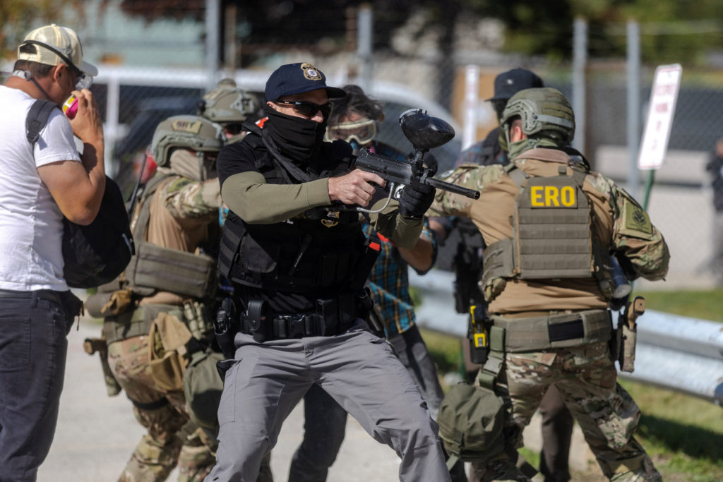 Protest outside of the Broadview IL ICE processing facility