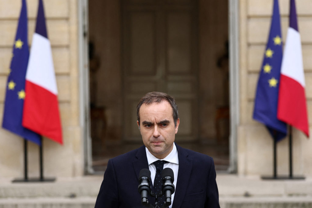 Statement by French outgoing Prime Minister Lecornu at Matignon in Paris
