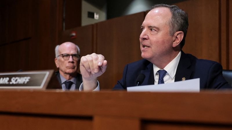 Prosecutors are hesitant to charge Trump foe Adam Schiff, sources say