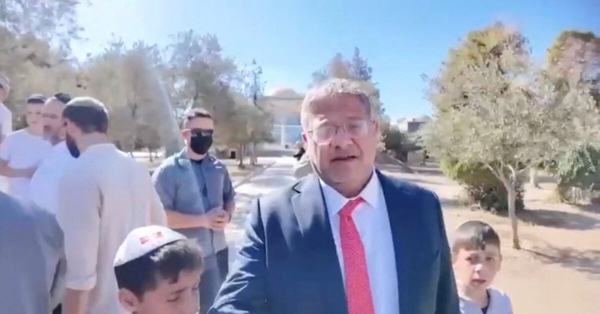 Israel's Ben-Gvir prays at Al-Aqsa mosque compound, urges 'Gaza victory'