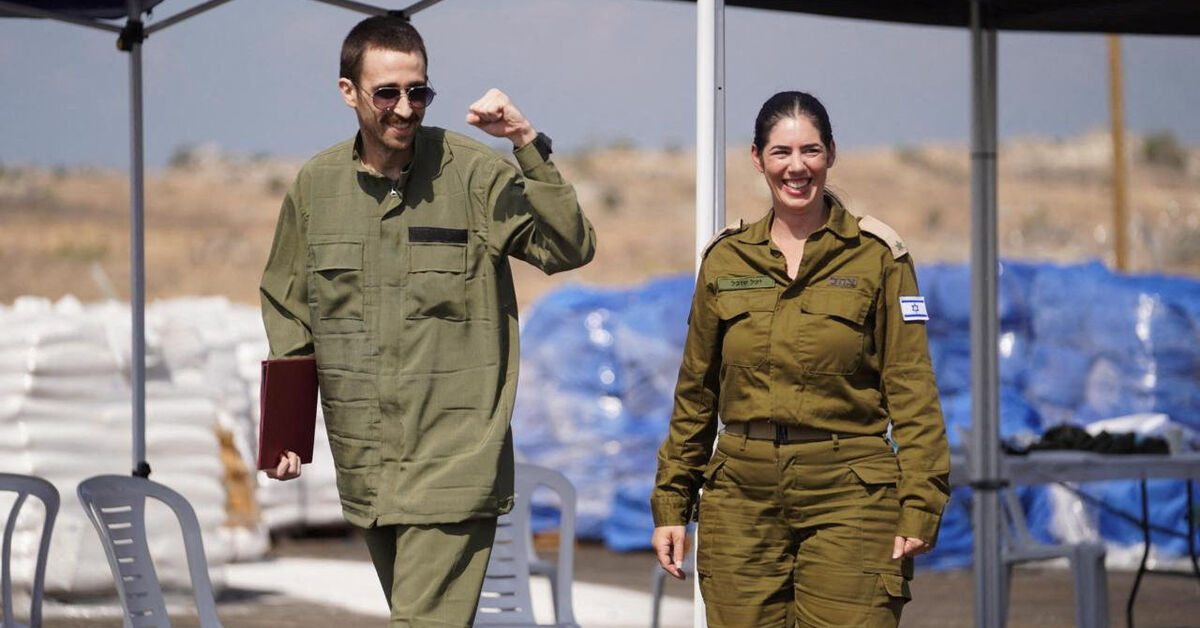 Israeli hostage couple reunites after Hamas detention in Gaza