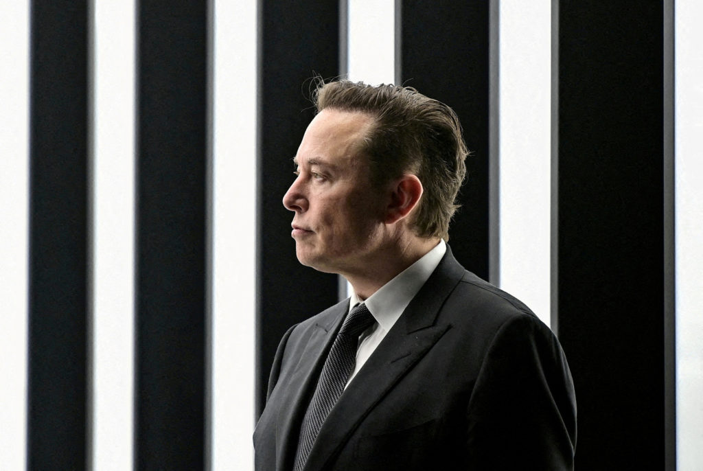 FILE PHOTO: Tesla CEO Elon Musk is seen in Germany