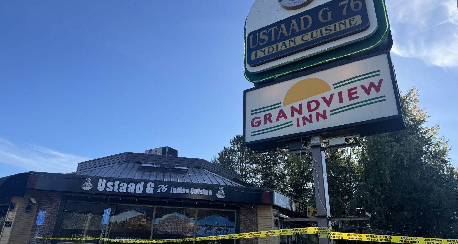Shots fired at Indian restaurant chain in Maple Ridge, Surrey