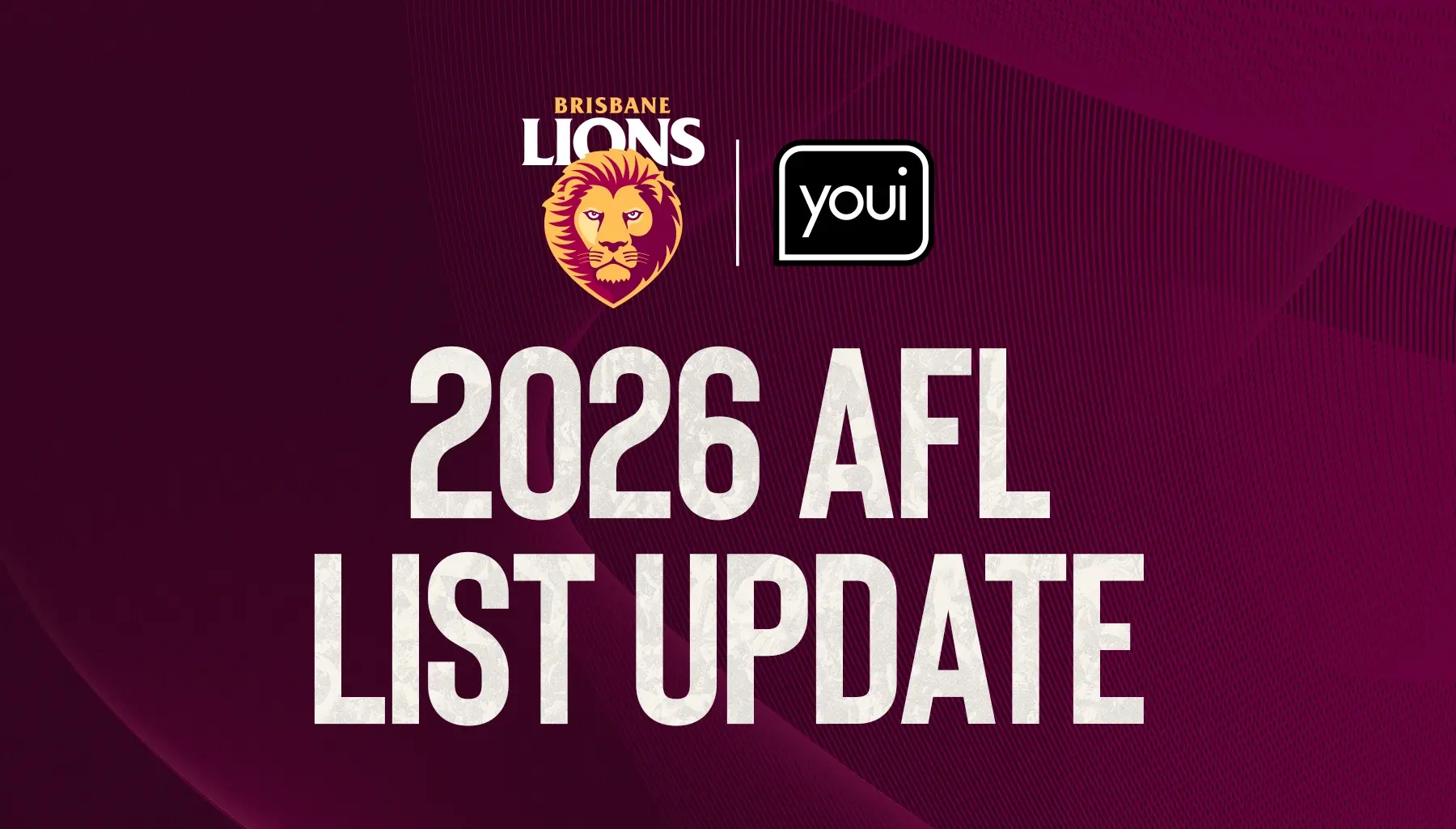 Lions confirm further list changes for 2026