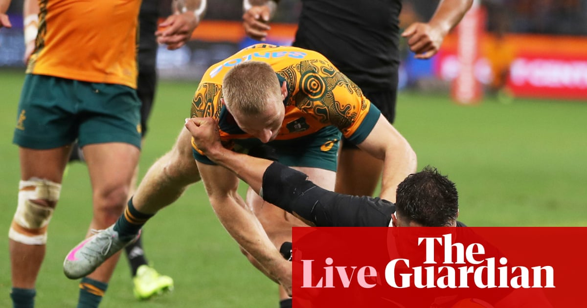 Bledisloe Cup: Australia Wallabies 14-28 New Zealand All Blacks – as it happened | Australia rugby union team