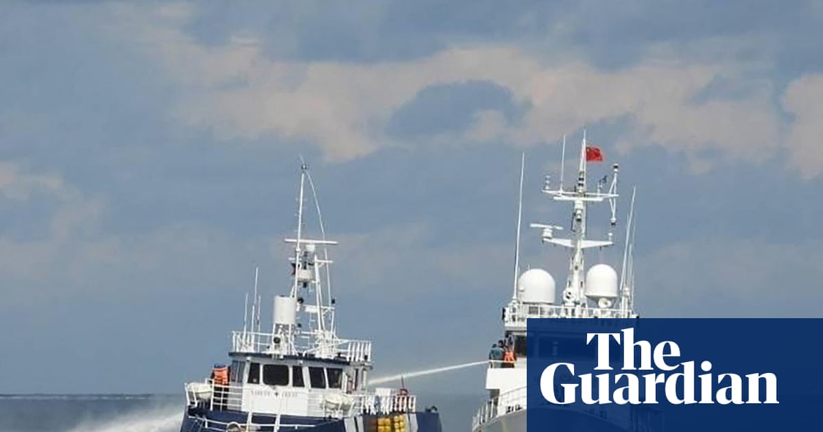 Philippines says Chinese ship ‘deliberately rammed’ government boat in South China Sea | Asia Pacific