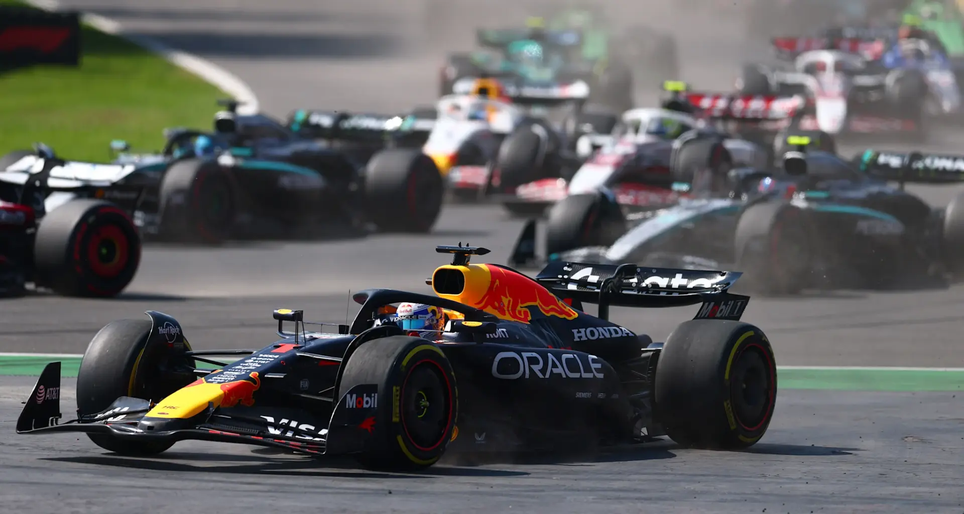 MEXICO CITY, MEXICO - OCTOBER 26: Second placed Charles Leclerc of Monaco and Scuderia Ferrari