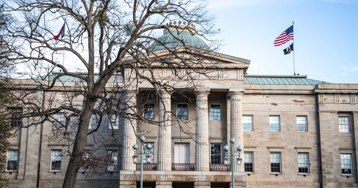 North Carolina Republicans announce plans to vote on a new congressional map