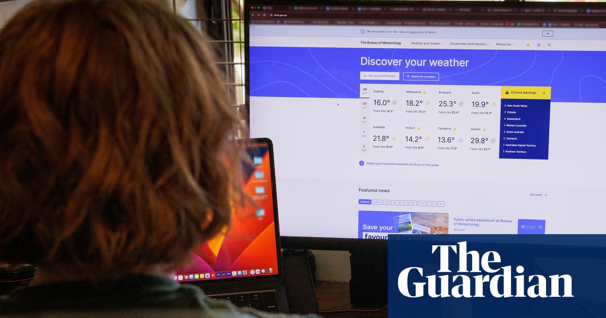 Storm in a teacup or dark clouds: why do people hate the BoM website redesign? | Australia weather