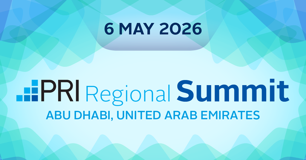 PRI Regional Summit: Abu Dhabi | Event