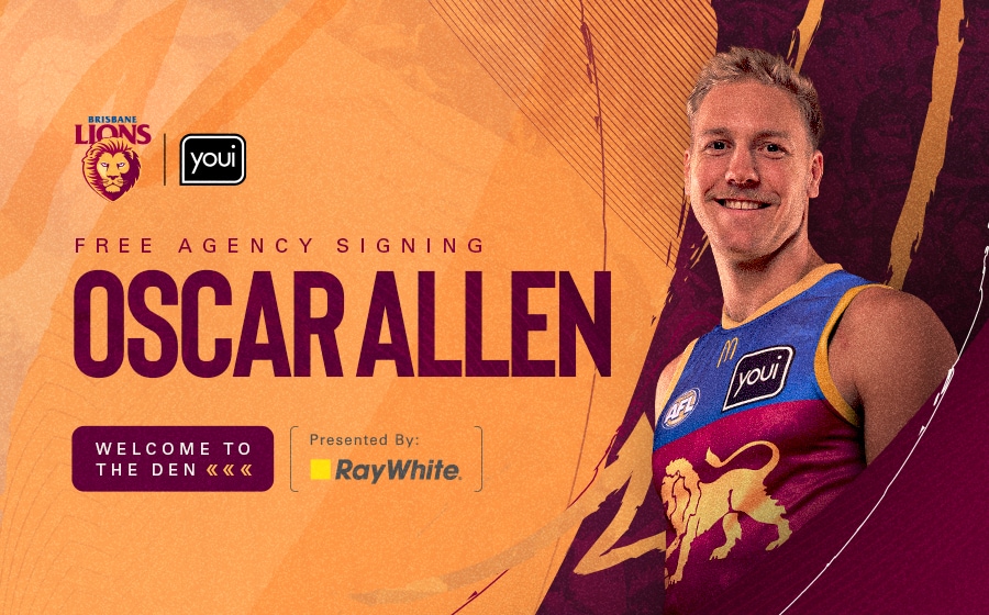 Allen becomes a Lion