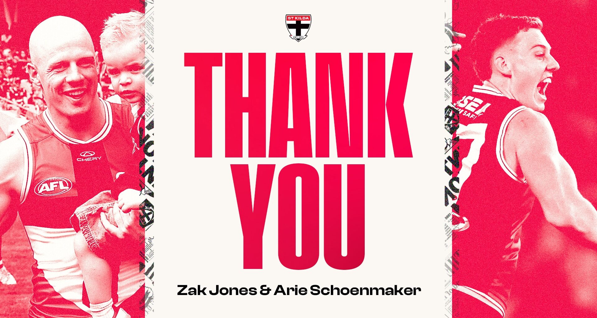 Saints thank Jones and Schoenmaker