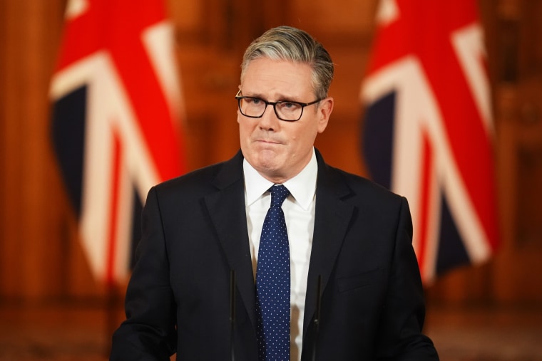 British Prime Minister Keir Starmer