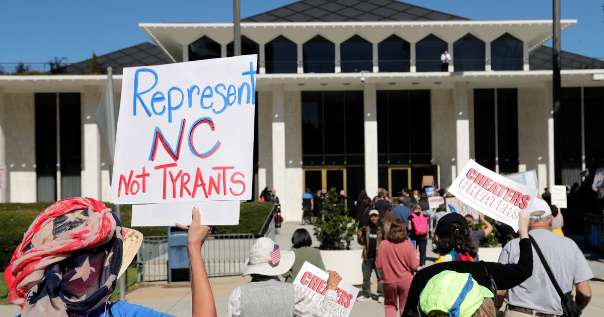 North Carolina lawmakers pass new map designed to give GOP an extra House seat