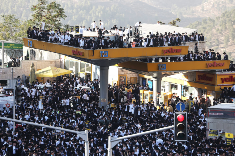 Image: TOPSHOT-ISRAEL-RELIGION-ARMY-PROTEST