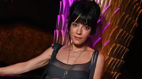 Getty Images Lily Allen attends the Perfect Issue 9 Party in London in September