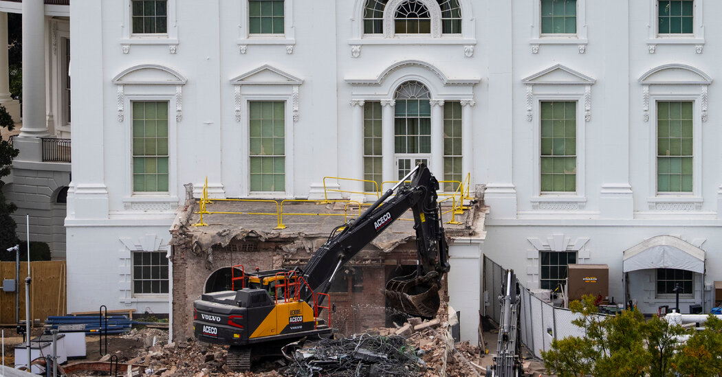 White House Fires Arts Commission Overseeing Trump’s D.C. Building Projects