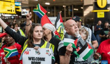 South African flotilla activists return home from Israeli detention-Xinhua