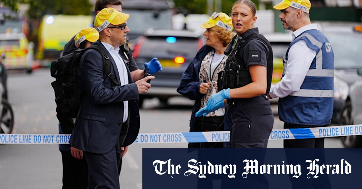 Multiple people stabbed, suspect shot in Crumpsall