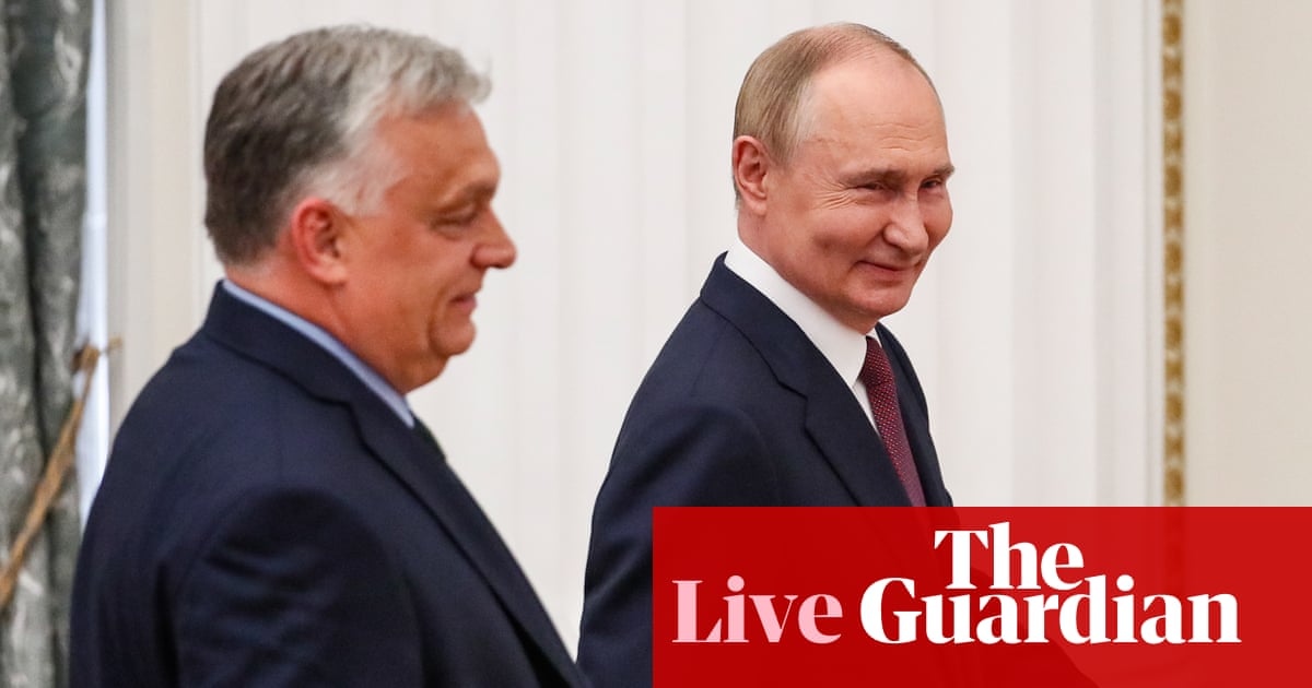 Orbán to speak with Putin as Zelenskyy prepares for White House talks with Trump – Europe live | Europe
