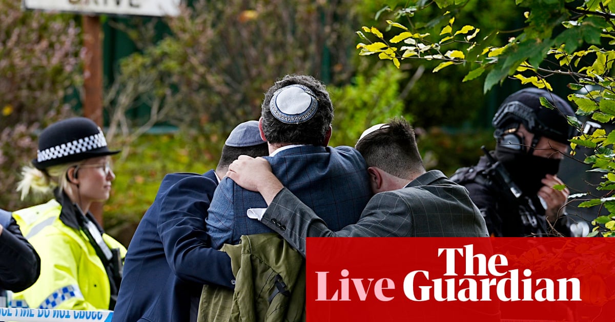 Police say Manchester synagogue attack was a ‘terrorist incident’ – latest updates | UK news