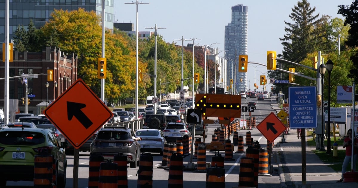 Traffic headaches in Ottawa as construction season drags on - CTV News